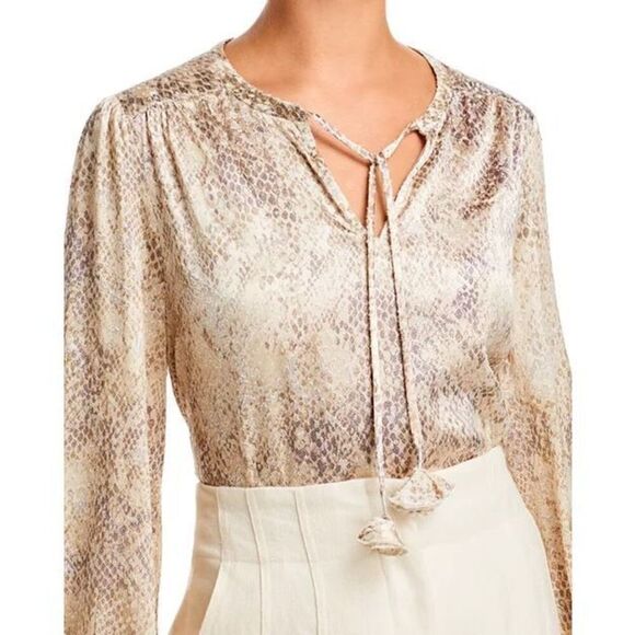 Tommy Bahama Glittering Sea Long Sleeve Top - Picture 3 of 9